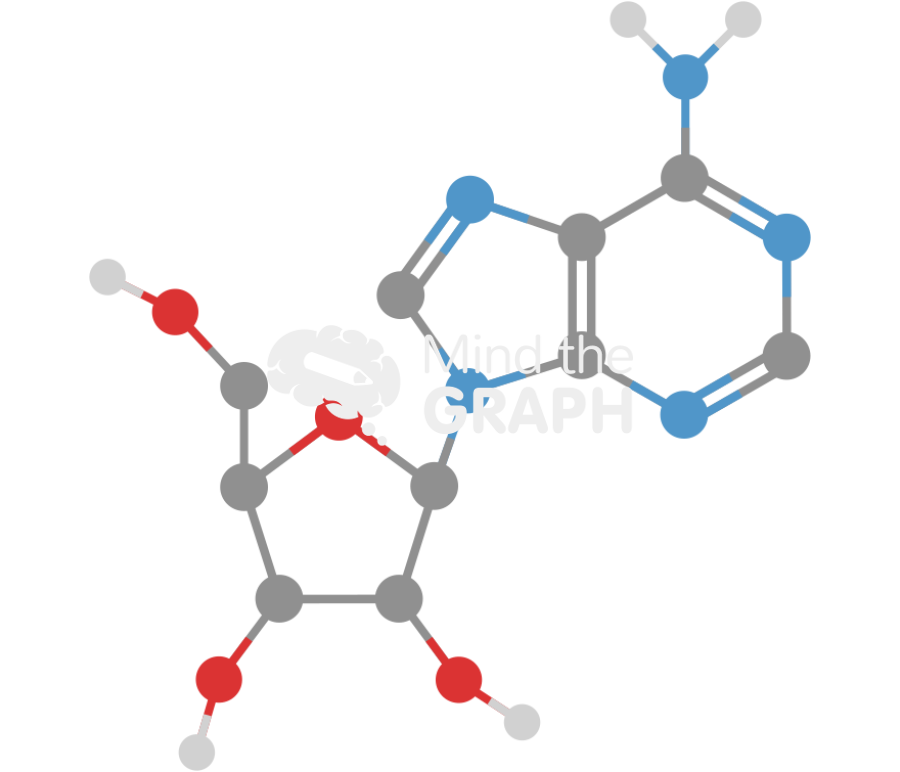 Adenosine molecule Icons, Symbols, Pictures, and Images