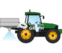 Agricultural equipment tractor irrigation soil Icons, Symbols, Pictures, and Images