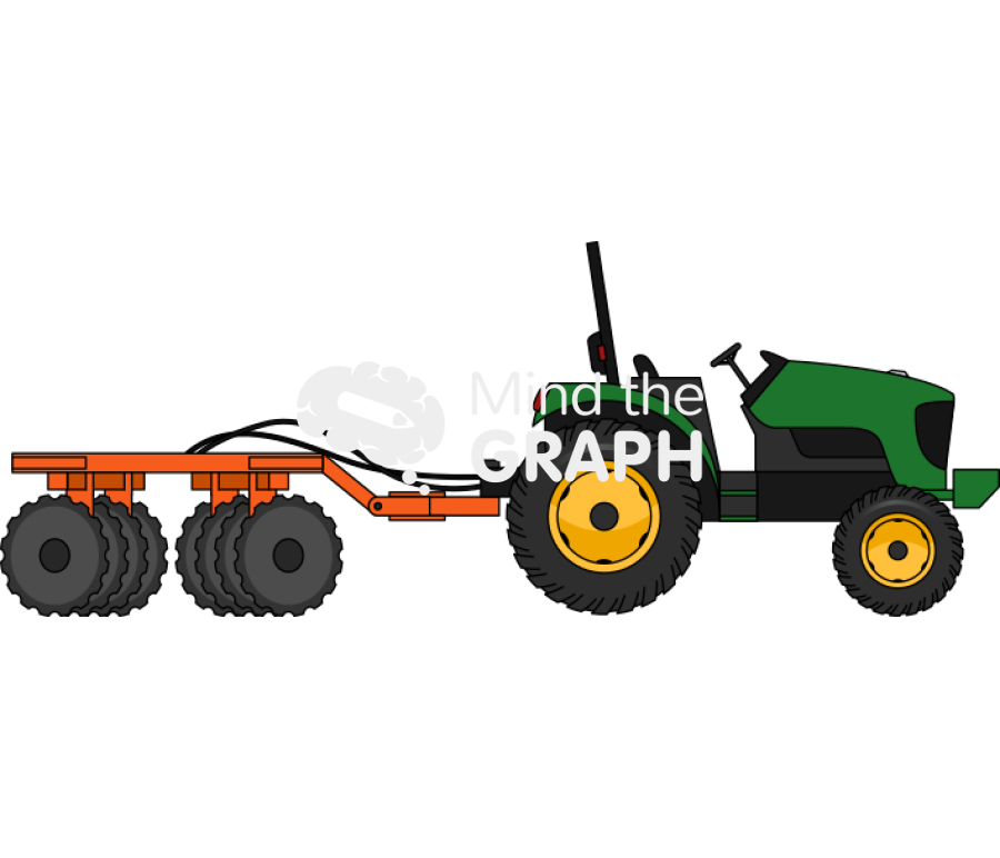 Agricultural equipment tractor prepare soil 2 Icons, Symbols, Pictures, and Images