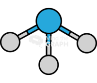 Ammonia molecule Icons, Symbols, Pictures, and Images