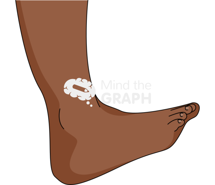 Ankle dorsiflexion black Icons, Symbols, Pictures, and Images