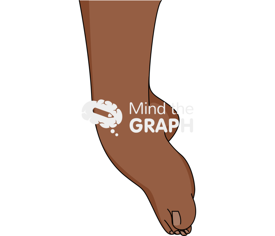 Ankle inversion black Icons, Symbols, Pictures, and Images