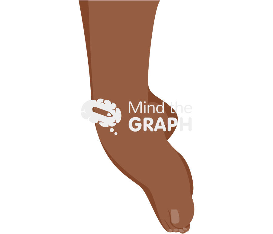 Ankle inversion black Icons, Symbols, Pictures, and Images