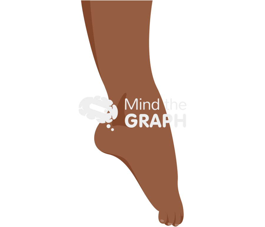 Ankle plantarflexion black Icons, Symbols, Pictures, and Images