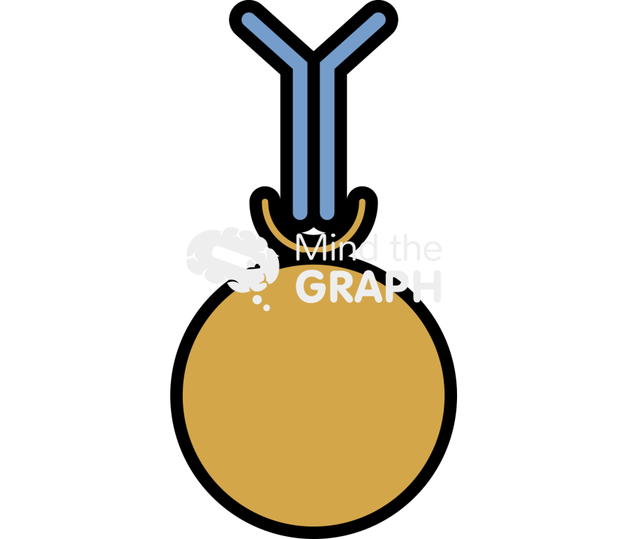 Antibody dynabead simple Icons, Symbols, Pictures, and Images