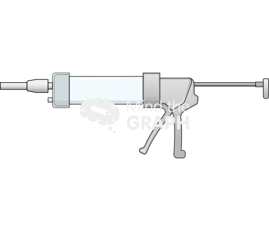 Arthroplasty cement gun lateral equipment Icons, Symbols, Pictures, and Images