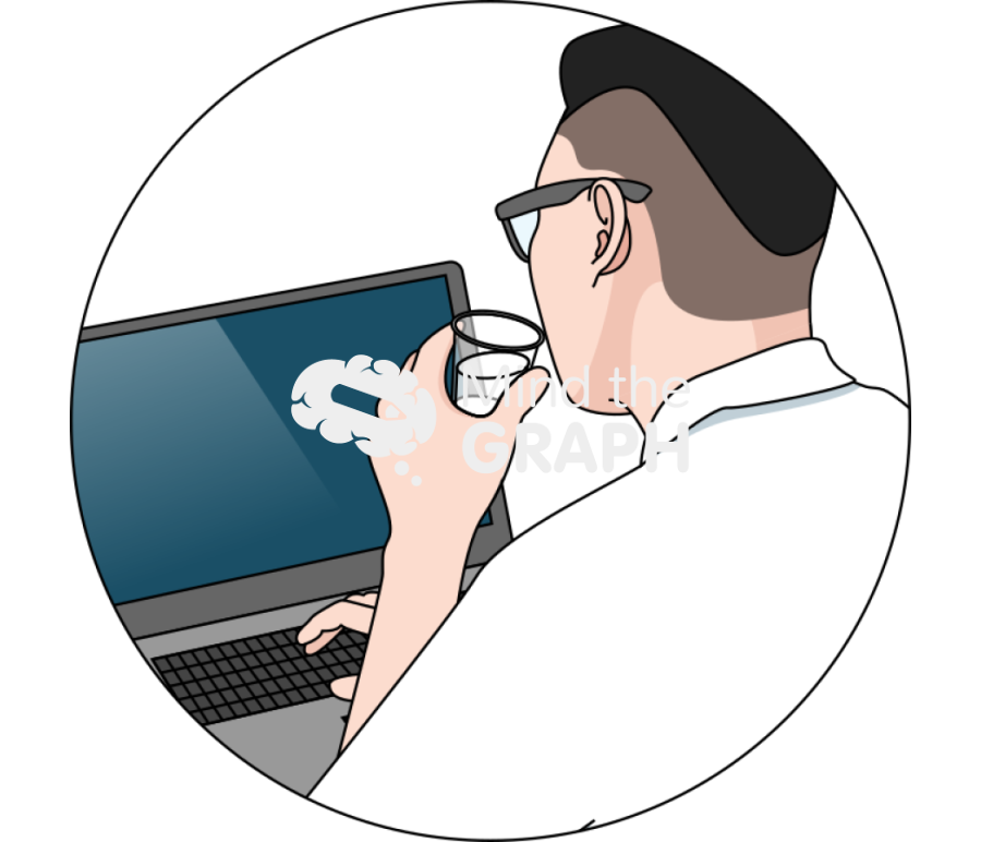 Asian man making sensory evaluation zoom Icons, Symbols, Pictures, and Images