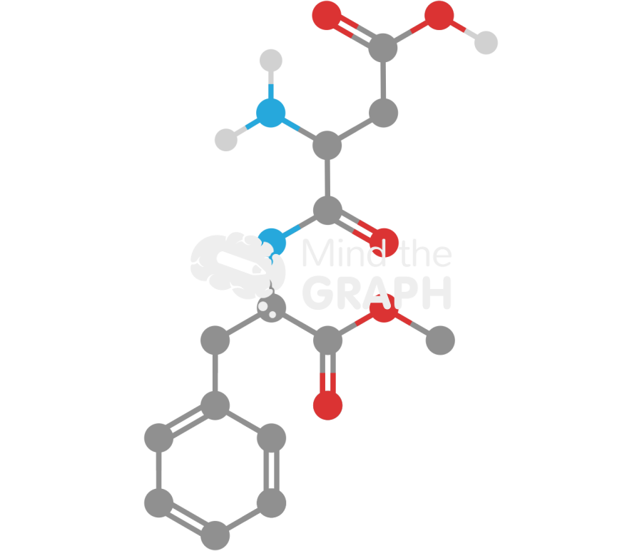 Aspartame molecule Icons, Symbols, Pictures, and Images