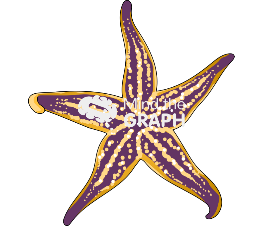 Asterias amurensis northern pacific sea star starfish Icons, Symbols, Pictures, and Images