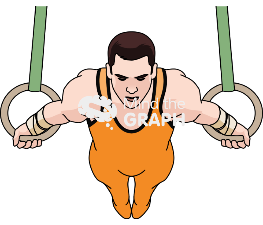 Athlete rings gymnastic Icons, Symbols, Pictures, and Images