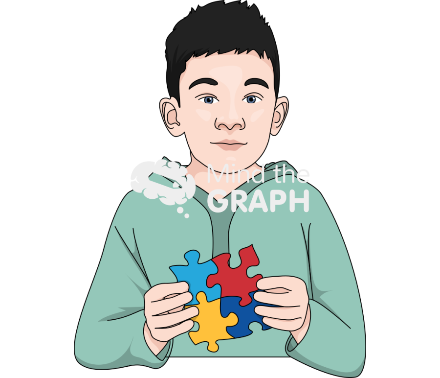 Autism caucasian boy Icons, Symbols, Pictures, and Images