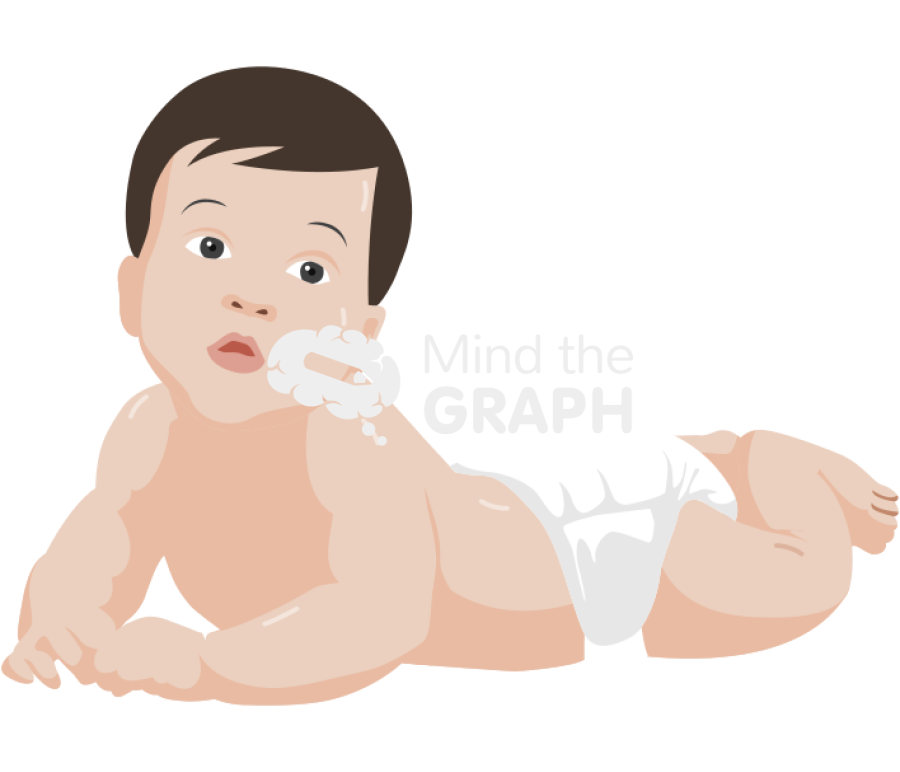 Baby casual up head 2 Icons, Symbols, Pictures, and Images