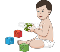 Baby playing with blocks - Edit and Customize Icons of Baby playing with blocks Baby playing with blocks Icons, Symbols, Pictures, and Images