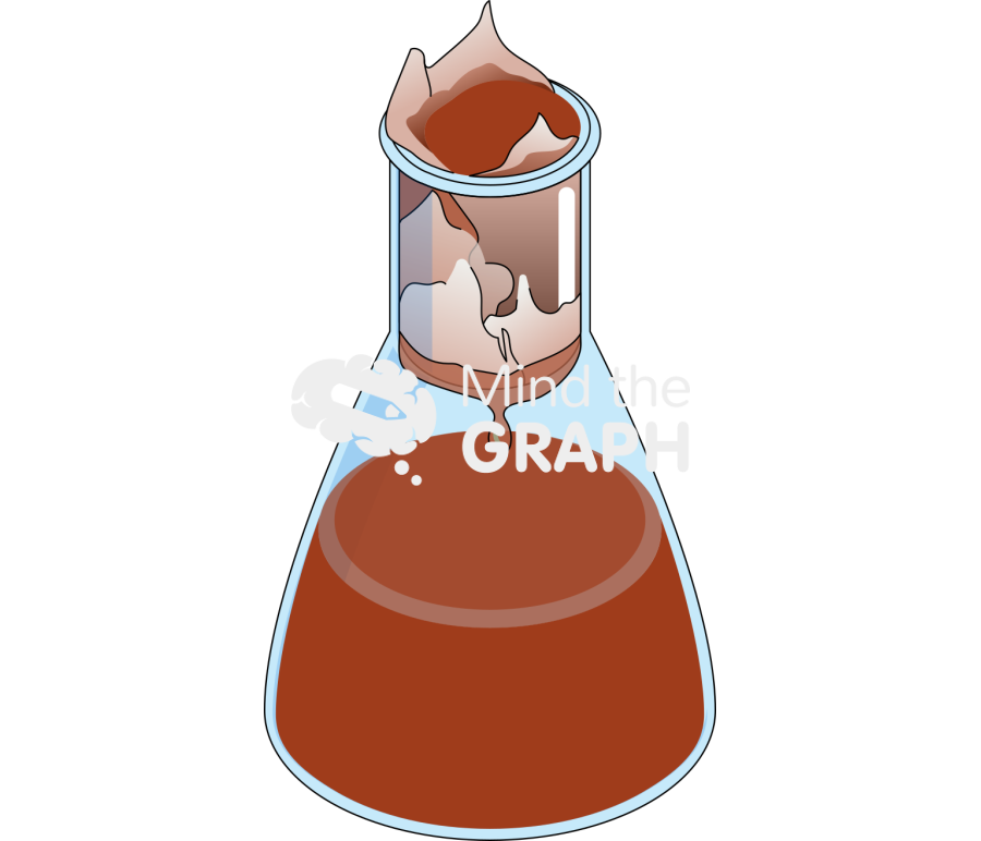 Bacterial cellulose production erlenmeyer Icons, Symbols, Pictures, and Images