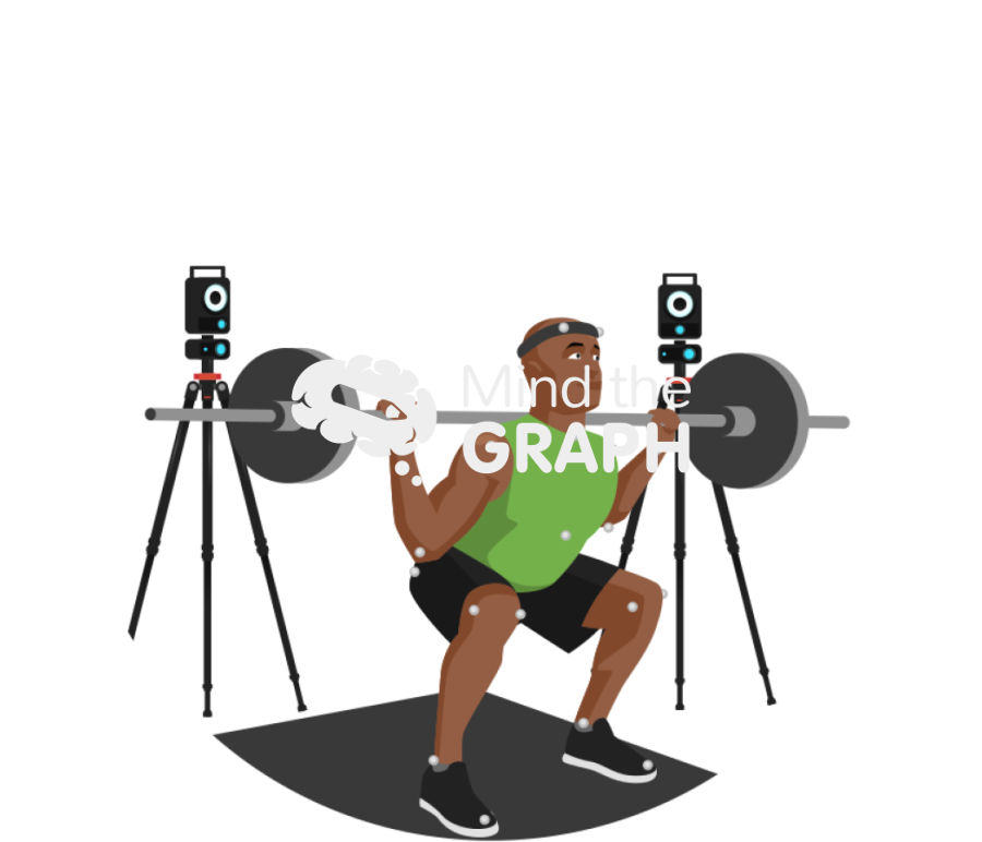 Barbell squats 3d analysis movement zoom 2 Icons, Symbols, Pictures, and Images