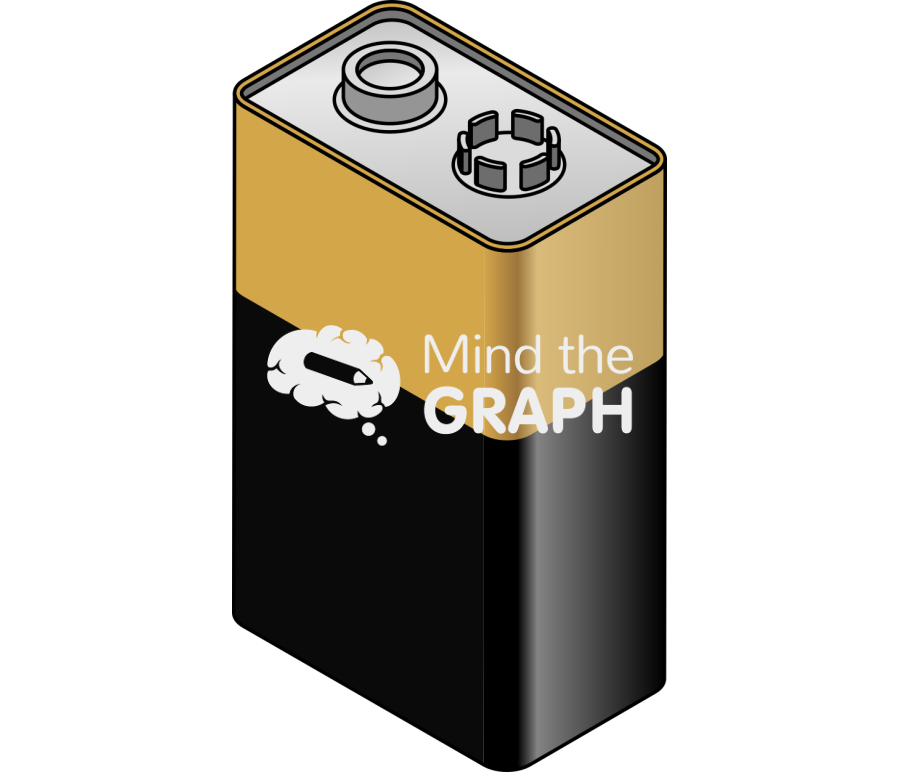 Battery j 9v isometric Icons, Symbols, Pictures, and Images
