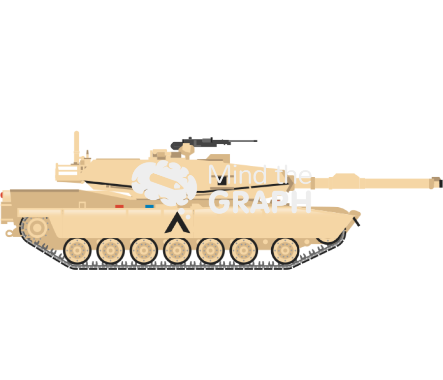 Battle tank m1a1 abrams lateral Icons, Symbols, Pictures, and Images