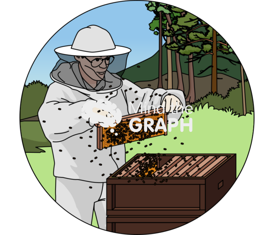 Beekeeper apiculture zoom Icons, Symbols, Pictures, and Images