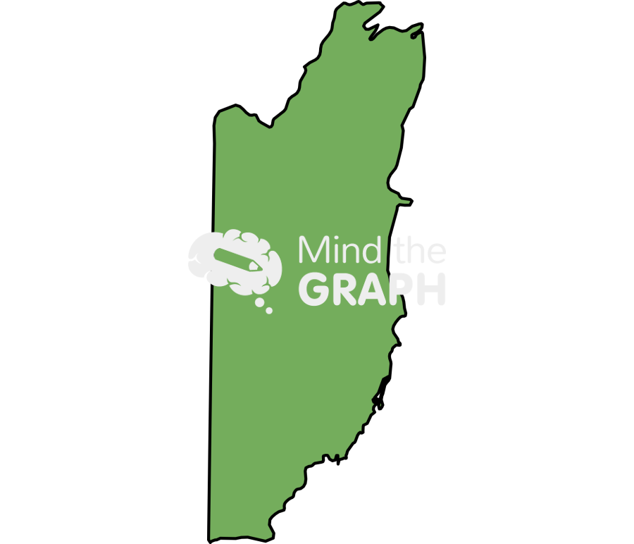 Belize map Icons, Symbols, Pictures, and Images