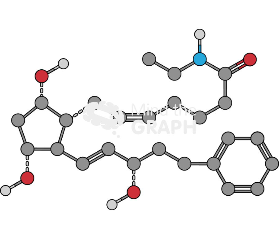 Bimatoprost molecule Icons, Symbols, Pictures, and Images