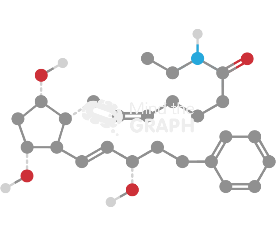 Bimatoprost molecule Icons, Symbols, Pictures, and Images