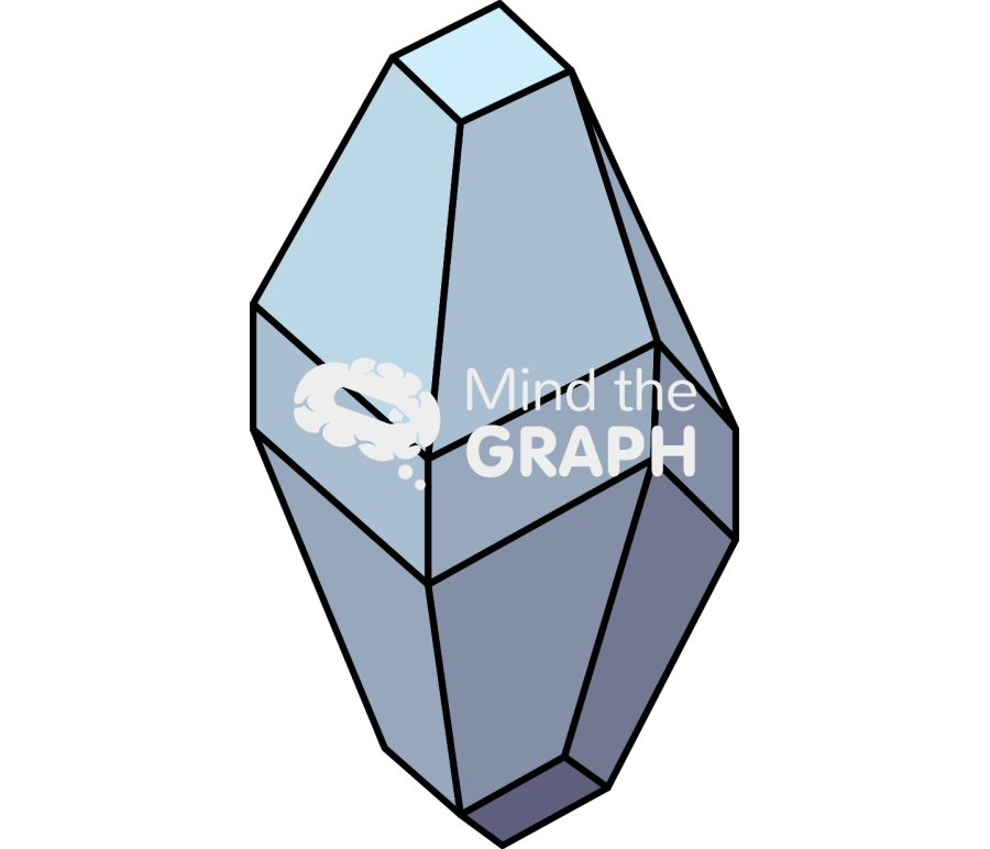 Calcite crystal trigonal Icons, Symbols, Pictures, and Images