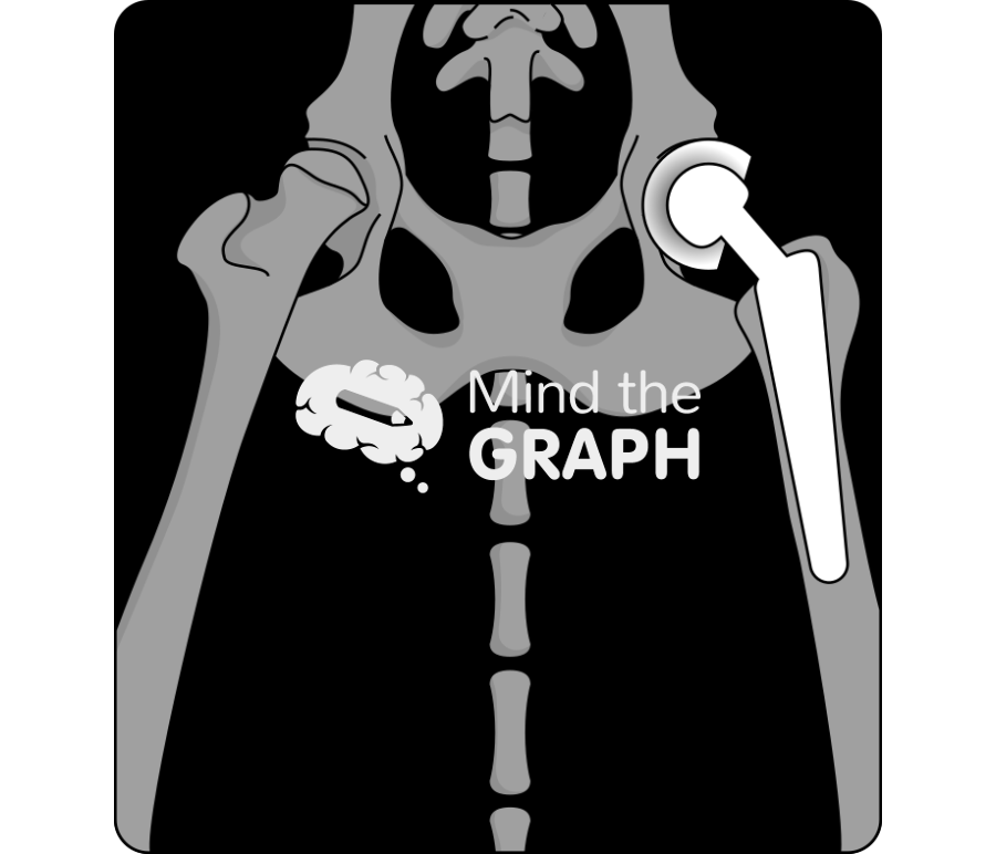 Canine total hip arthroplasty x ray Icons, Symbols, Pictures, and Images