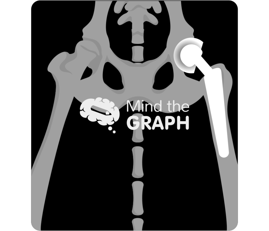 Canine total hip arthroplasty x ray Icons, Symbols, Pictures, and Images