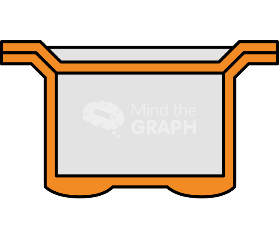 Capsule calorimetry empty cut Icons, Symbols, Pictures, and Images