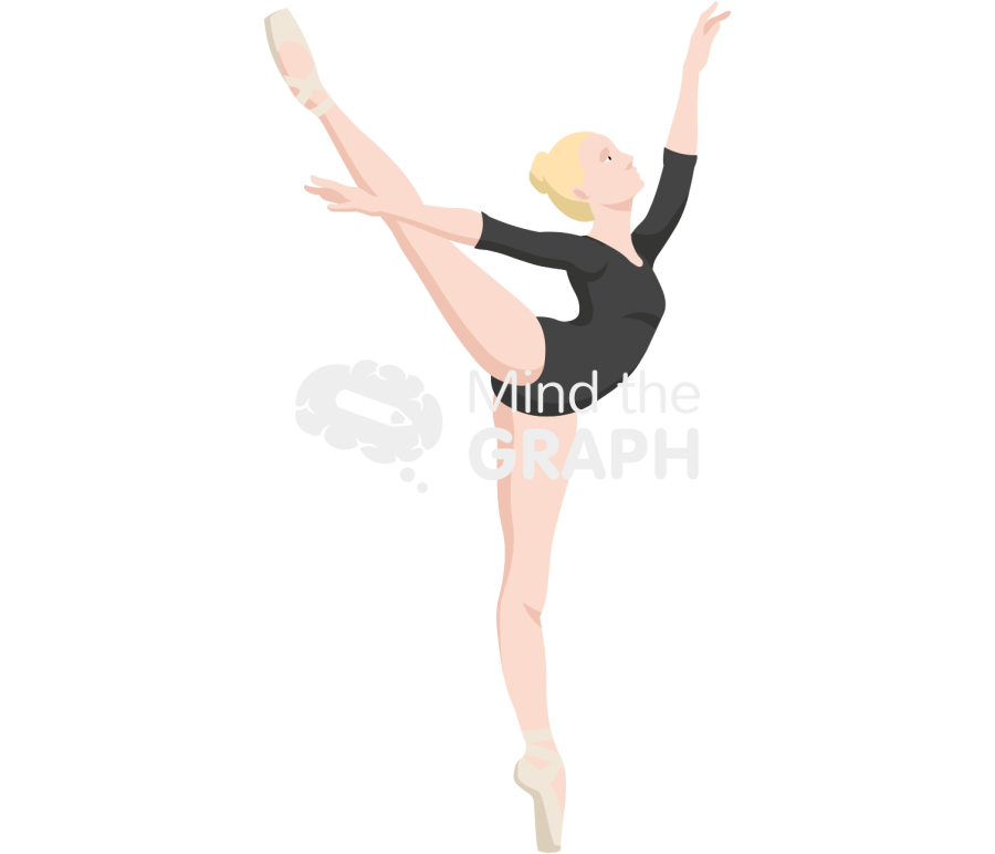 Caucasian girl ballet dancer pointe Icons, Symbols, Pictures, and Images