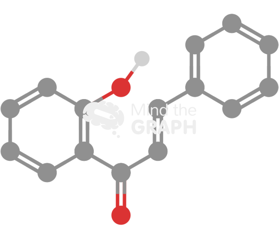 Chalcone molecule Icons, Symbols, Pictures, and Images