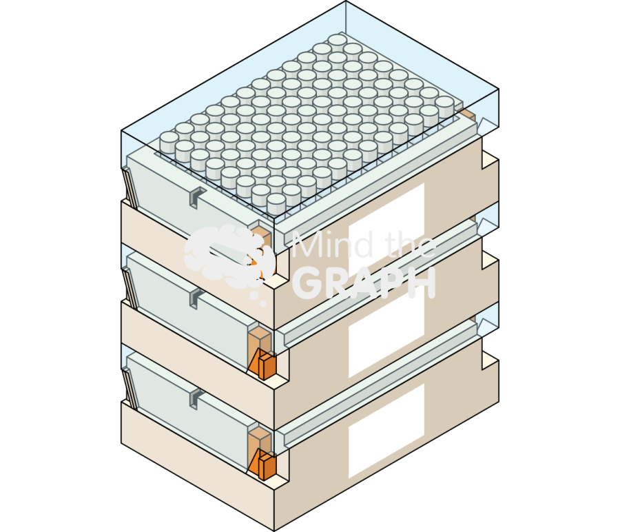 Chemical library image 96 well 2 Icons, Symbols, Pictures, and Images