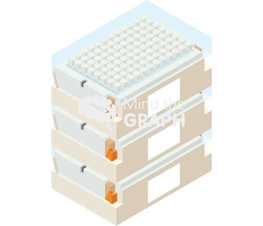 Chemical library image 96 well 2 Icons, Symbols, Pictures, and Images