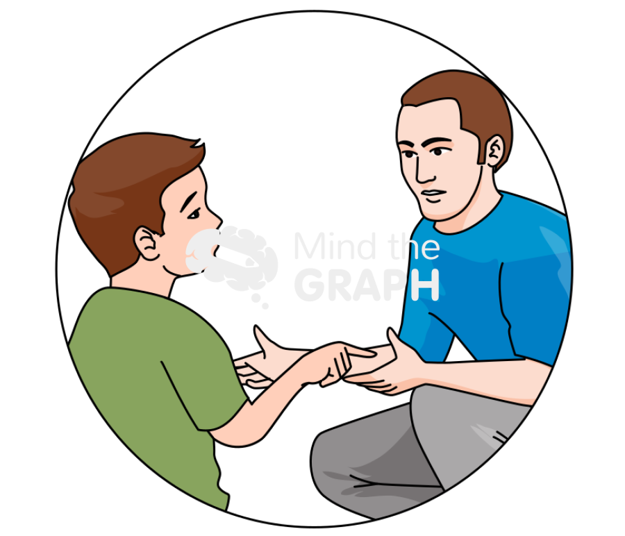 Child father communicative intention Icons, Symbols, Pictures, and Images