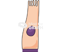 Ciliated epithelium cell 1 Icons, Symbols, Pictures, and Images