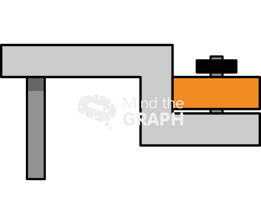 Clamp mechanical stiffness lateral Icons, Symbols, Pictures, and Images