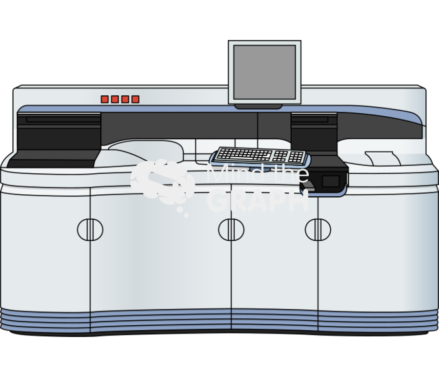 Clinical chemistry analyzer front equipment Icons, Symbols, Pictures, and Images