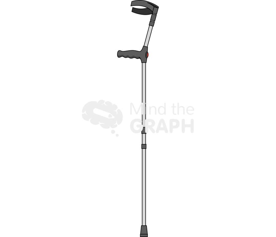 Closed cuff crutch Icons, Symbols, Pictures, and Images