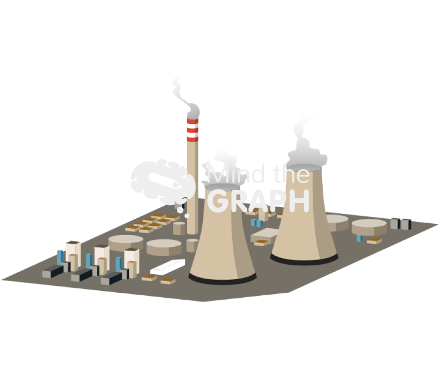 Coal plant power Icons, Symbols, Pictures, and Images