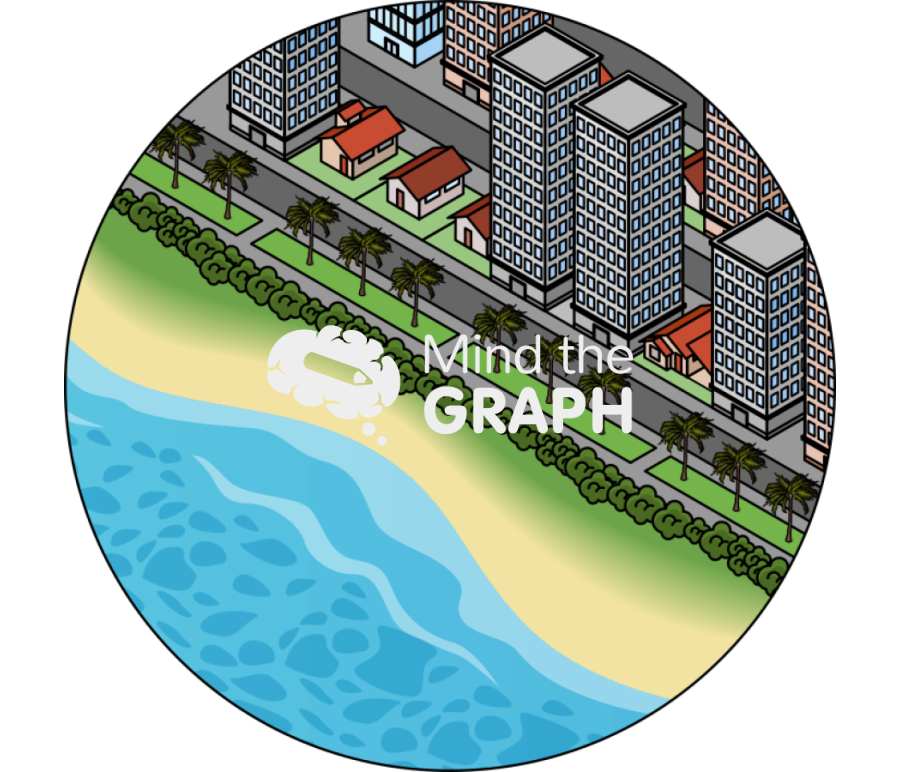 Coastal city zoom Icons, Symbols, Pictures, and Images