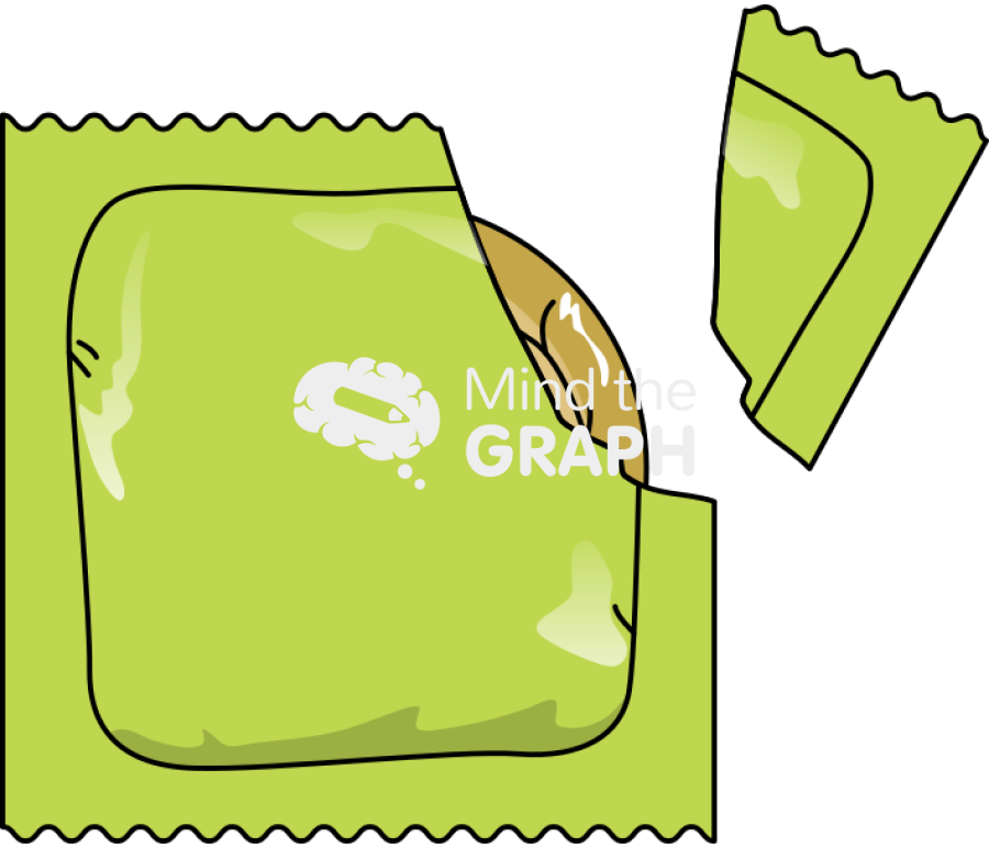 Condom pack open Icons, Symbols, Pictures, and Images