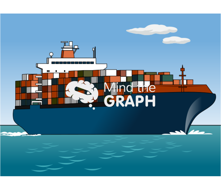 Container cargo ship 2 Icons, Symbols, Pictures, and Images