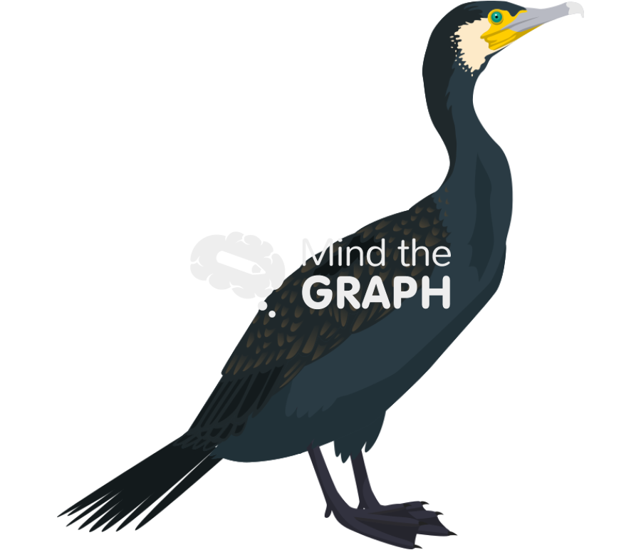 Cormorant phalacrocorax carbo Icons, Symbols, Pictures, and Images