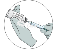 Covid 19 vaccine zoom Icons, Symbols, Pictures, and Images