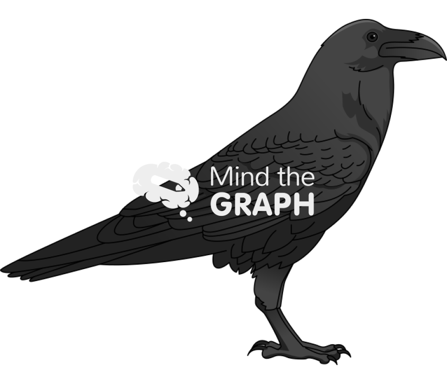 Crow corvus corax bird Icons, Symbols, Pictures, and Images