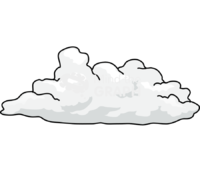 Cumulus cloud Icons, Symbols, Pictures, and Images
