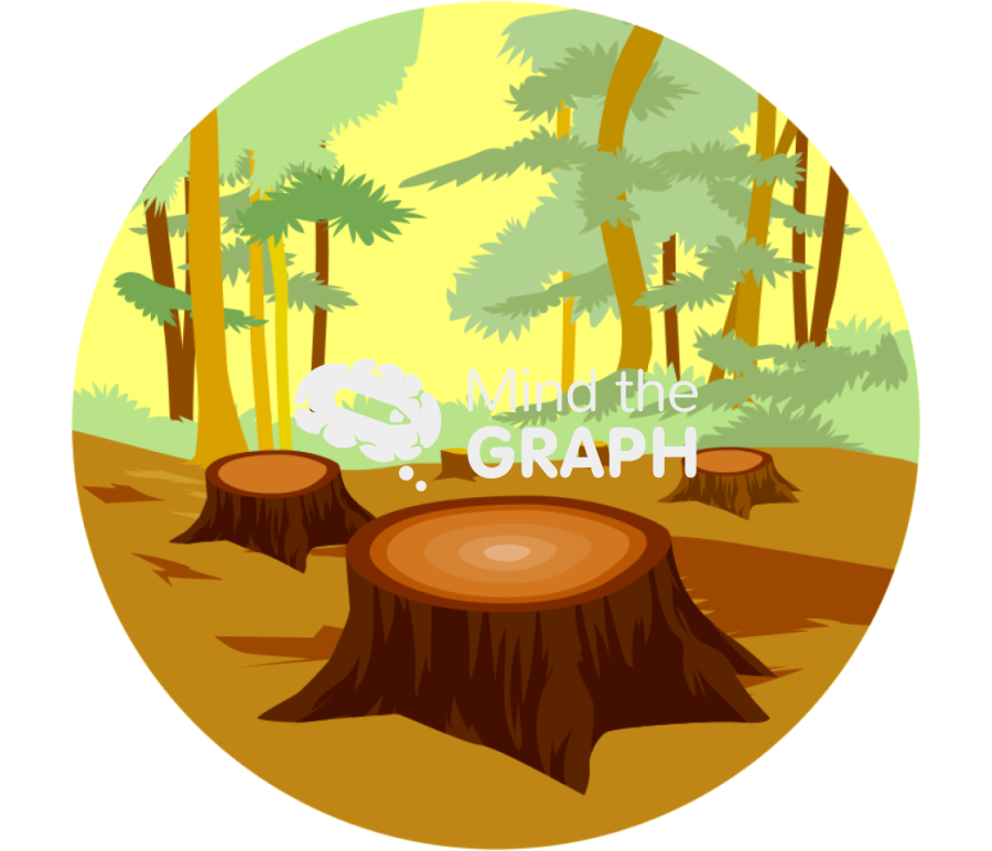 Deforestation zoom Icons, Symbols, Pictures, and Images