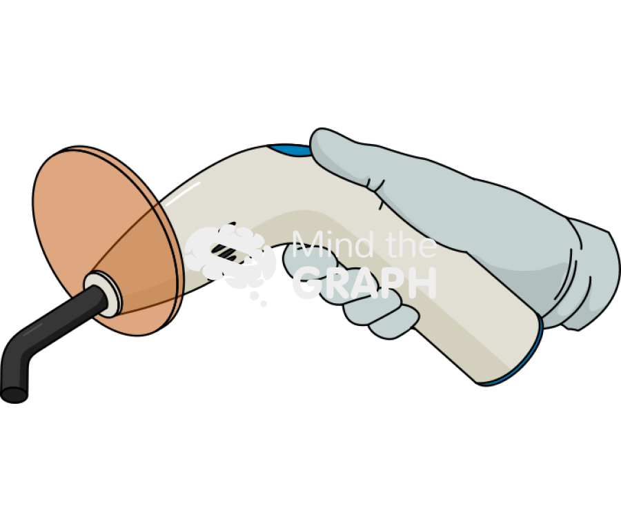 Dental curing light equipment 2 Icons, Symbols, Pictures, and Images