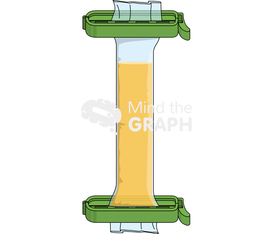 Dialysis bag clip perspective Icons, Symbols, Pictures, and Images