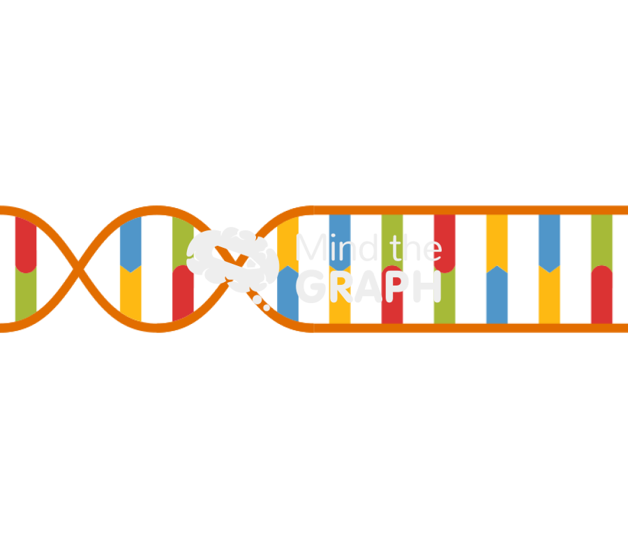 Dna double helix module normal opened Icons, Symbols, Pictures, and Images